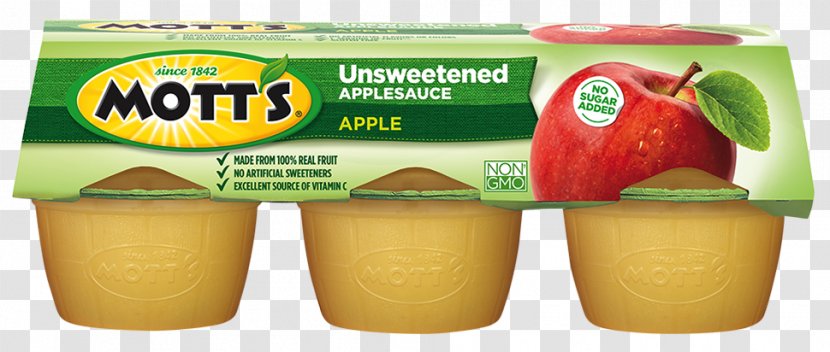 Mott's Apple Sauce Food GoGo Squeez - Calorie - Sugar Transparent PNG