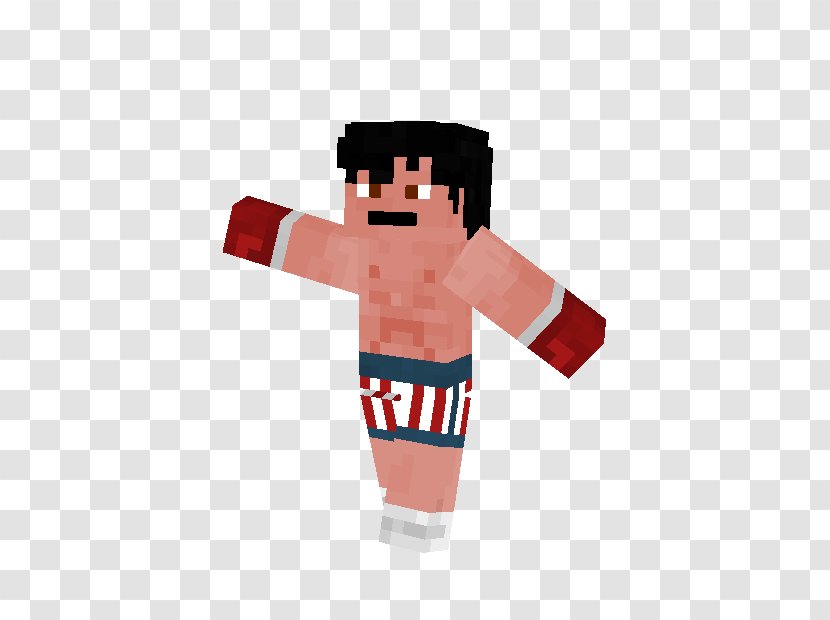 Minecraft Rocky Balboa YouTube Boxing Transparent PNG