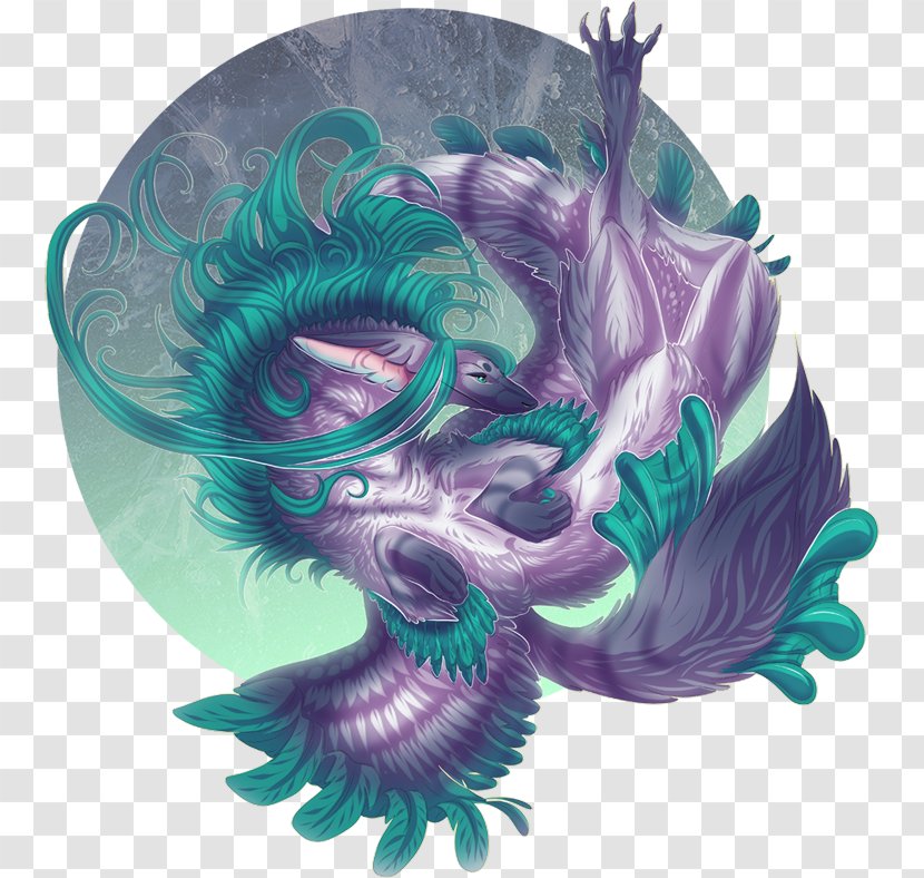 DeviantArt Commission Artist Illustration - Purple - Guo Transparent PNG