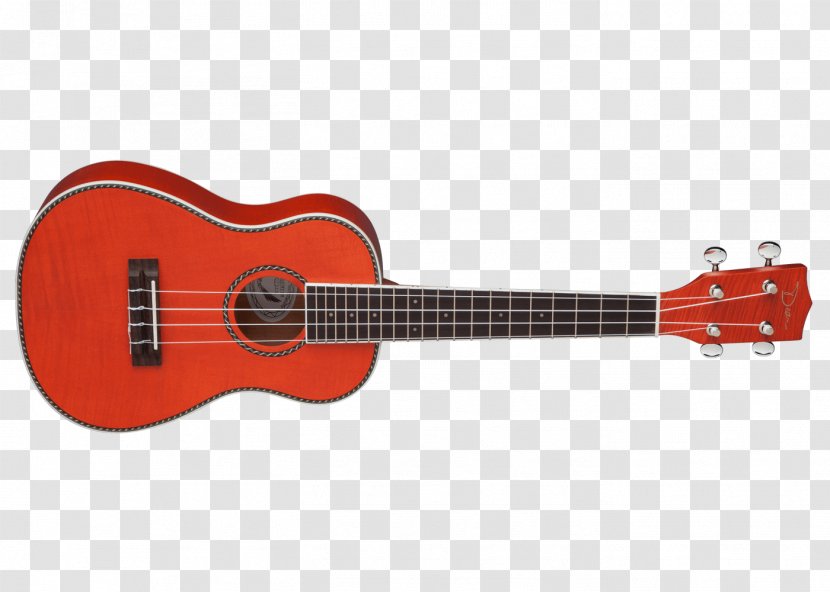 Gibson Les Paul Ukulele Guitar Amplifier Bass - Watercolor Transparent PNG