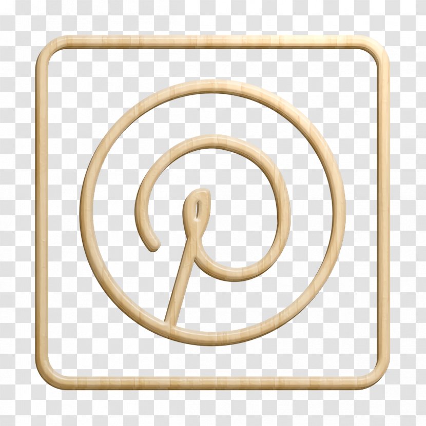 Interest Icon Logo Pinterest - Rectangle Symbol Transparent PNG
