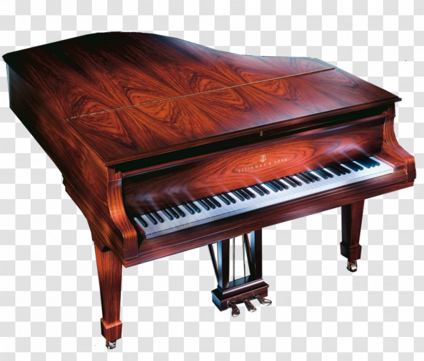 Digital Piano Electric Player Steinway & Sons - Musical Instruments Transparent PNG