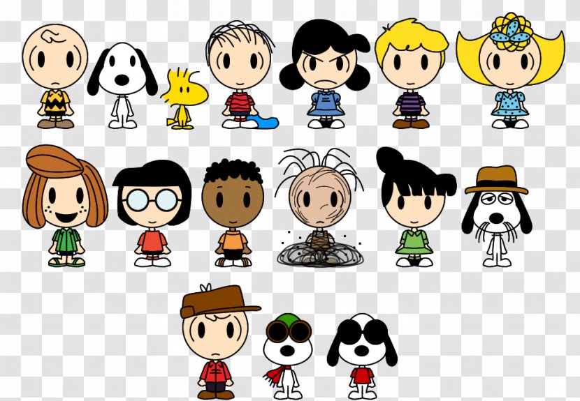 Charlie Brown Snoopy Rerun Van Pelt Sally Lucy - Recreation - Peanuts Transparent PNG