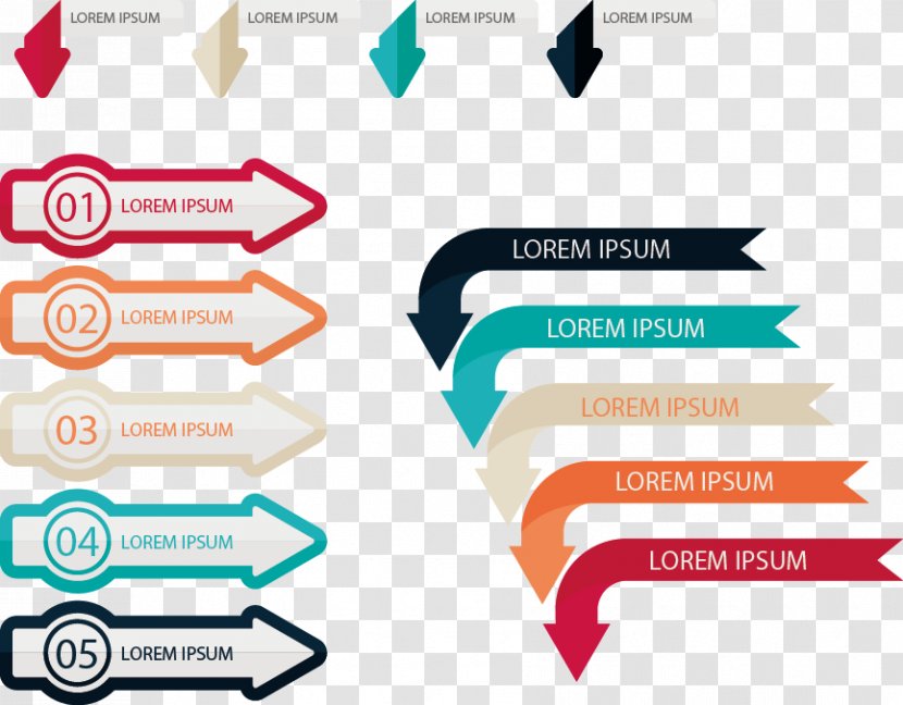 Arrow Euclidean Vector - Digital Data - Hand-drawn Arrows On The Label Transparent PNG