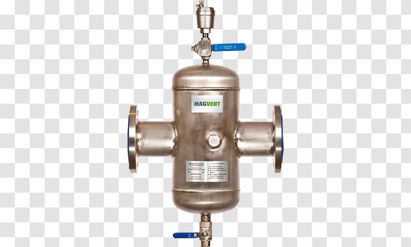 Separator Valve Deaerator Boiler Water - Stainless Steel Transparent PNG