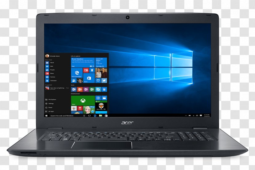 Laptop Acer Aspire Intel Core Solid-state Drive Transparent PNG