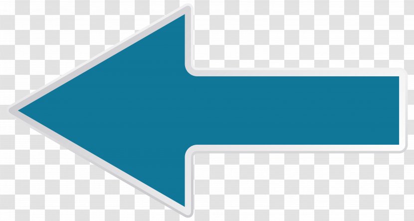 Brand Logo Line Angle - Rectangle - Left Blue Arrow Transparent Clip Art Image Transparent PNG