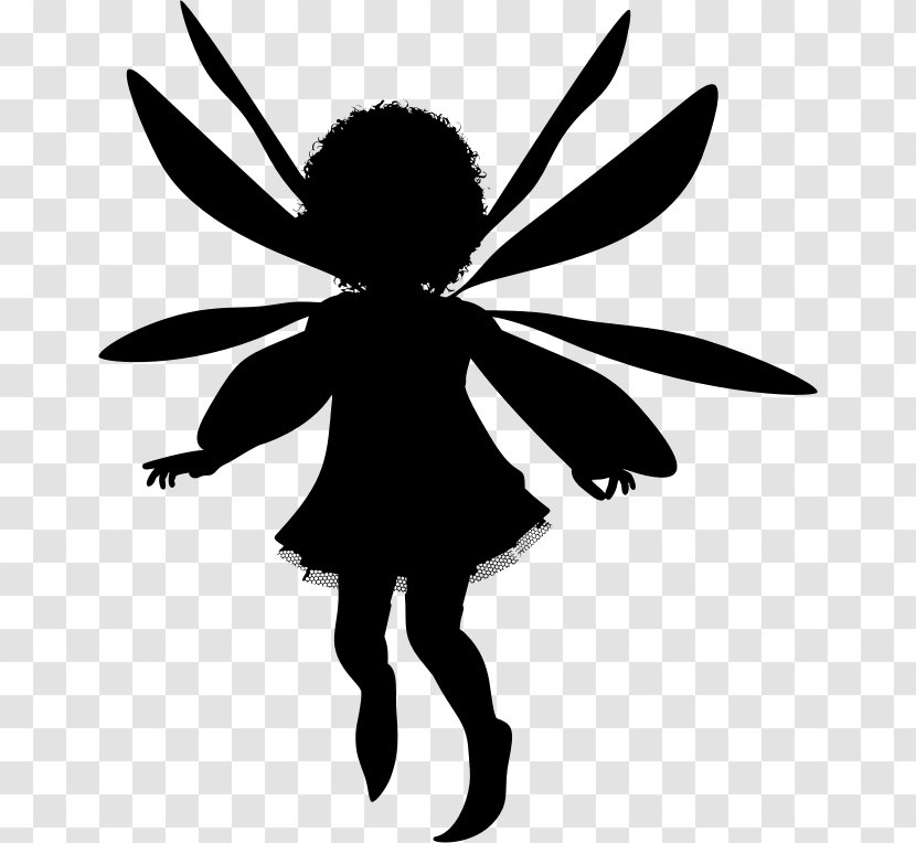 Silhouette Fairy Drawing Clip Art - Maternal And Child Painting Illustration Design Transparent PNG