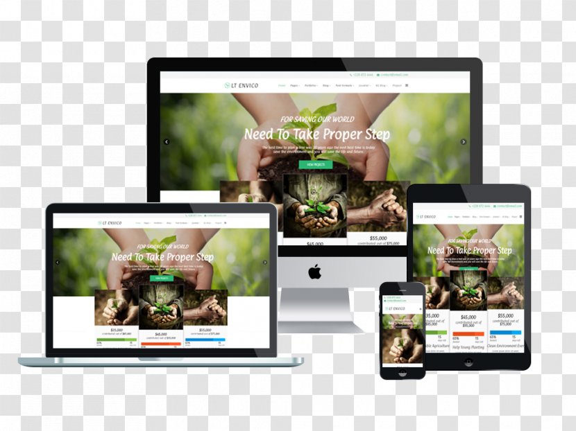 Responsive Web Design WordPress Development WooCommerce PrestaShop - Multimedia Transparent PNG