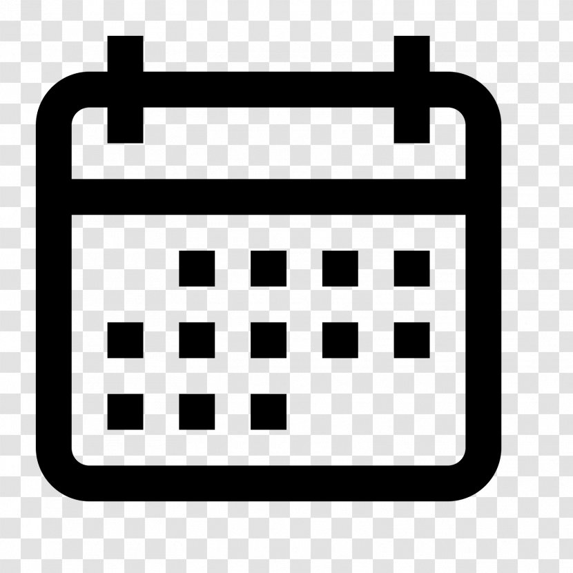 Calendar Date McMahon/Ryan Child Advocacy Center Clip Art - Black And White - Time Transparent PNG