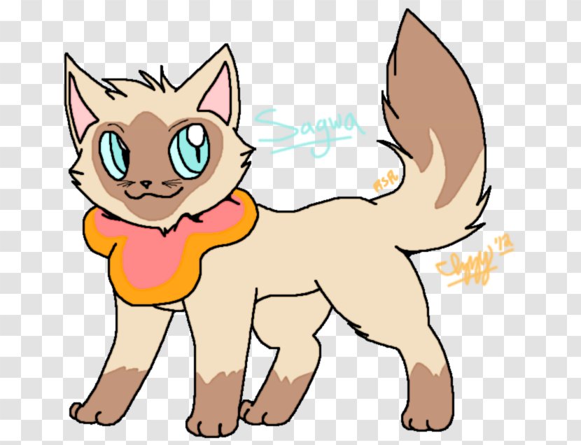 Kitten Whiskers Sagwa, The Chinese Siamese Cat Dog - Tree Transparent PNG