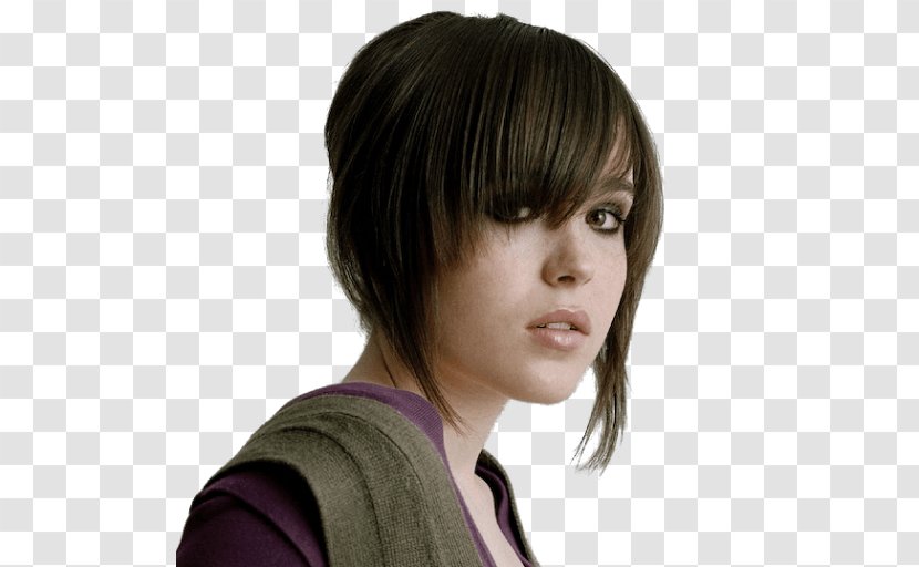Ellen Page The Tracey Fragments Female Film - Bangs Transparent PNG