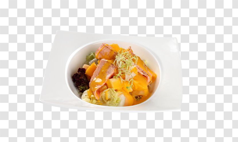 Sushi Vegetarian Cuisine Salad Makizushi Vegetable - Mango - Salmon Transparent PNG