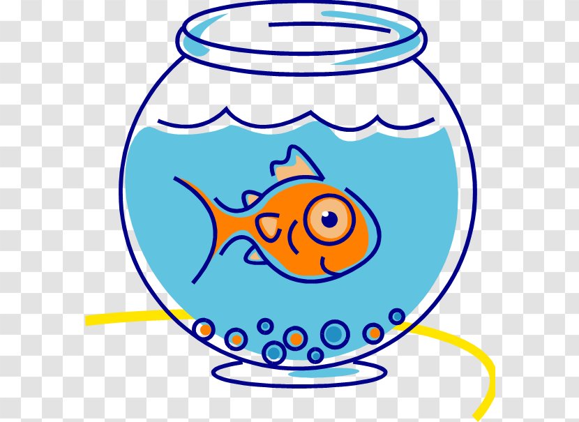 One Fish, Two Red Blue Fish A Out Of Water Goldfish Pet - Area Transparent PNG