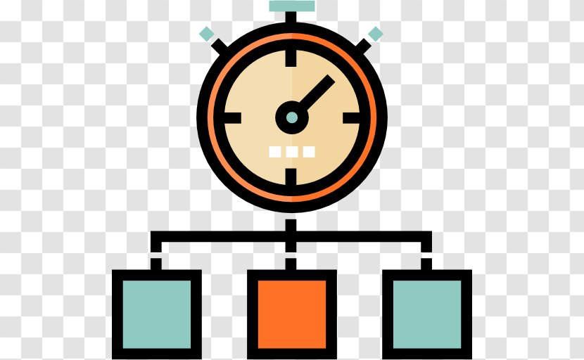 Yellow Clock Area - Productivity - Workflow Transparent PNG