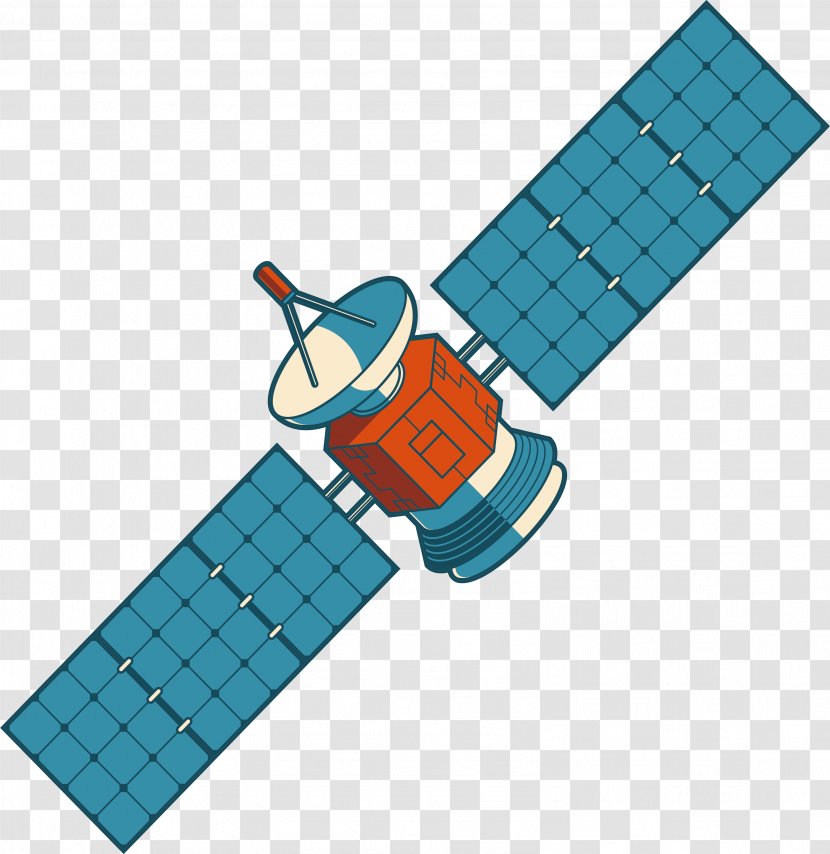 Satellite Nilesat Clip Art - Satellites In Space Transparent PNG