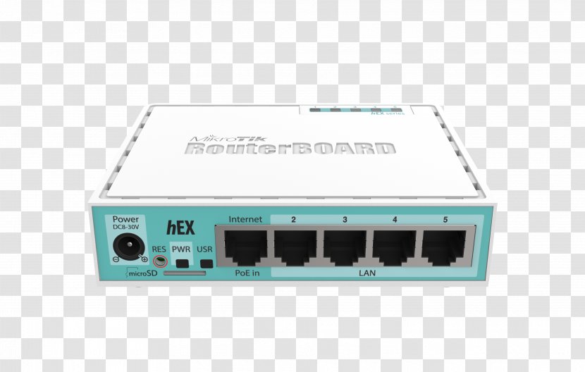MikroTik RouterBOARD HEX RB750Gr3 RouterOS - Mikrotik - Peripherals Transparent PNG