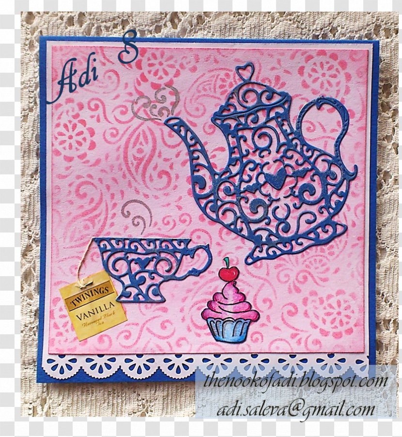 Paper Place Mats Die Tea Set - Lace - Cutting Transparent PNG