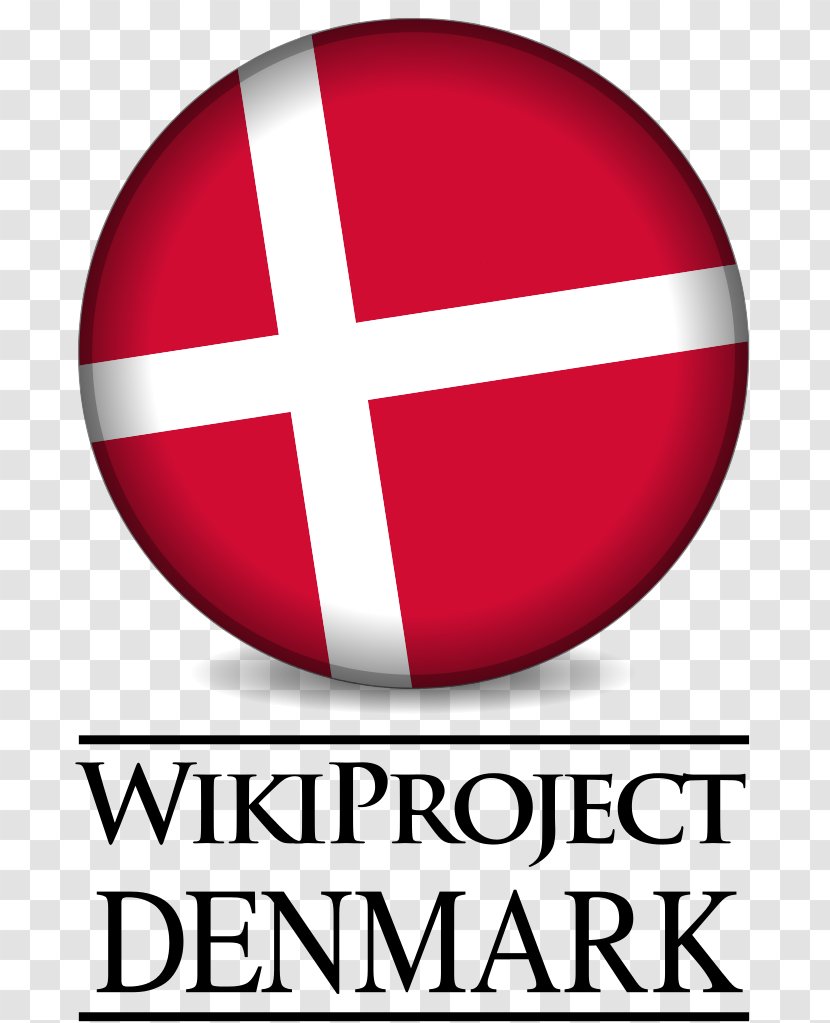 Logos WikiProject Wikipedia Danish - Red - DENMARK Transparent PNG