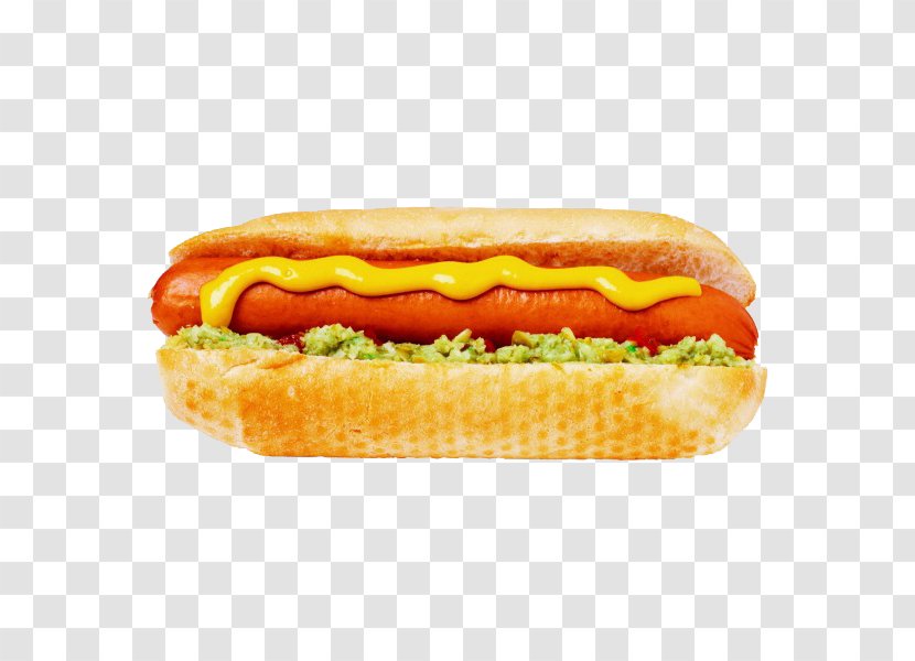 Hot Dog Hamburger Sausage Fast Food Junk - Bread Transparent PNG