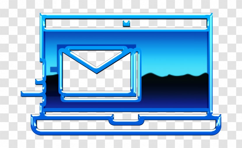 Incoming Icon Macbook Message - Computer Monitor Accessory Rectangle Transparent PNG