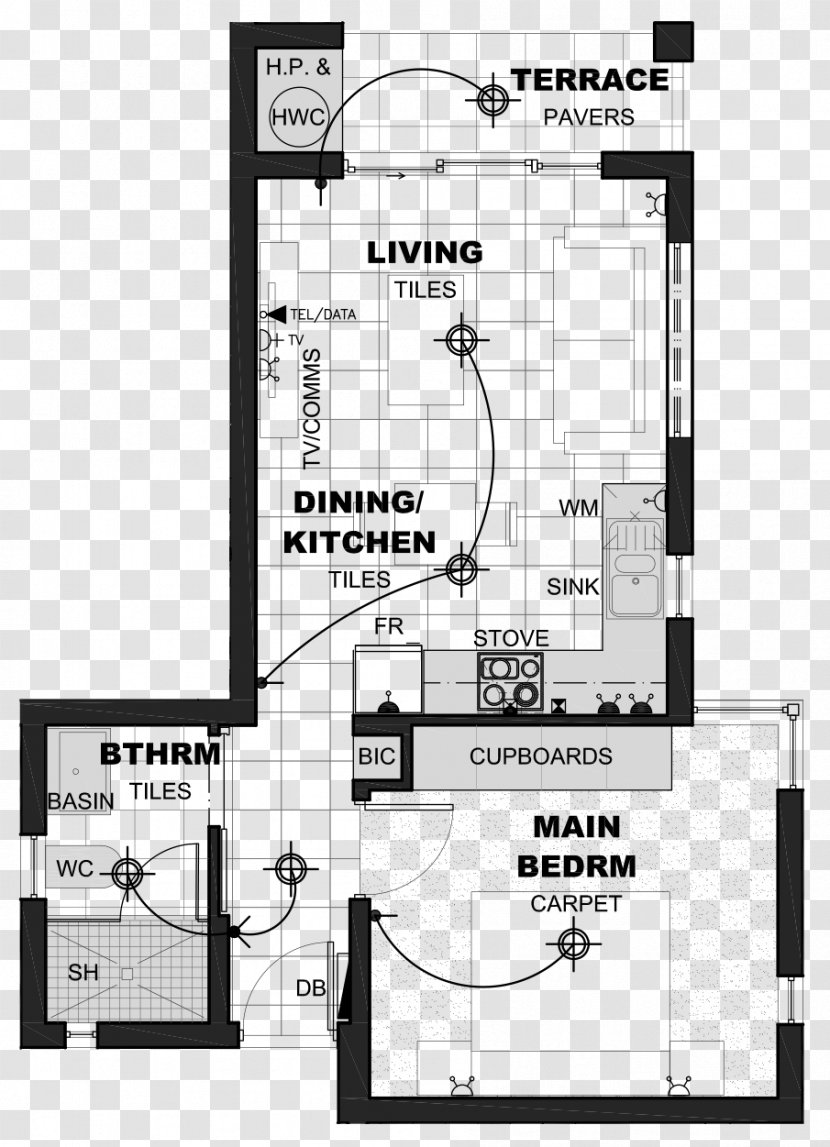 Floor Plan Site Building House Transparent PNG