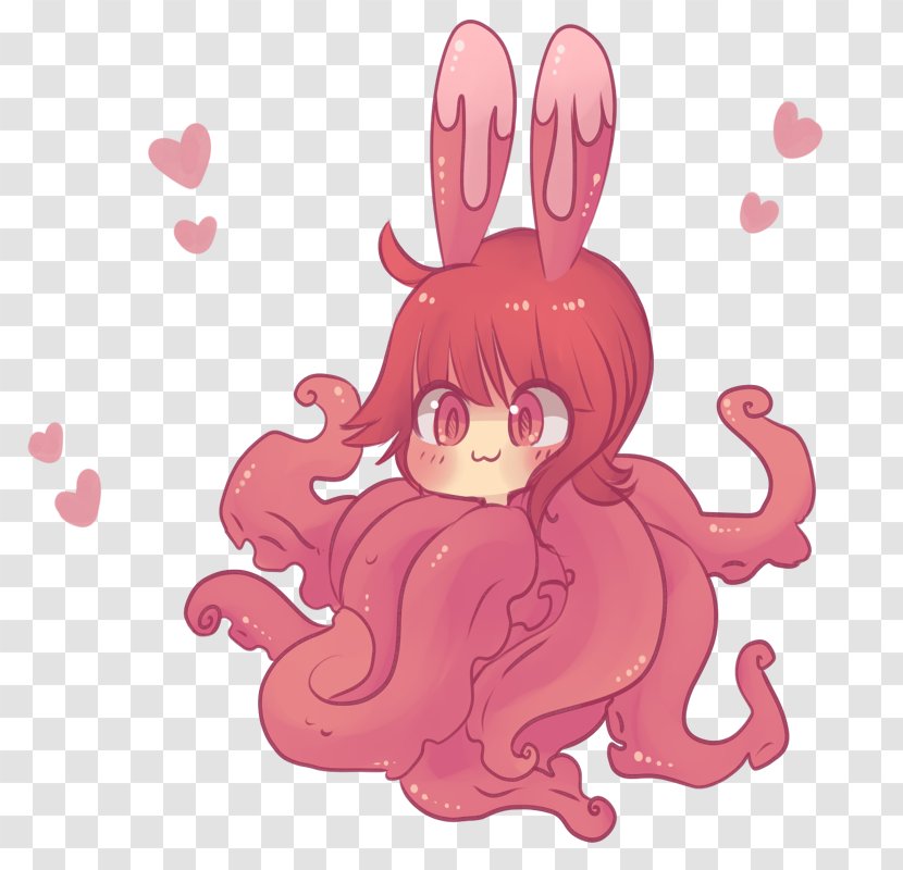 Octopus Pink M Clip Art - Frame - Design Transparent PNG