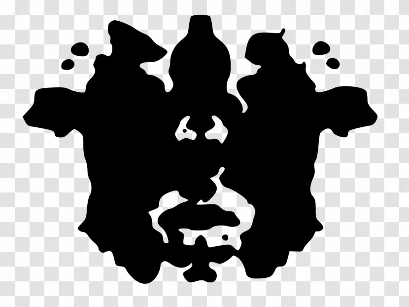 Rorschach Test Ink Blot Projective Psychology Personality Transparent PNG
