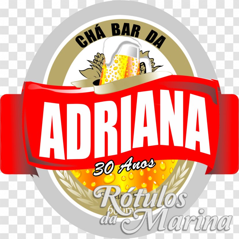 Botequim Beer Label Party Paper - Logo Transparent PNG