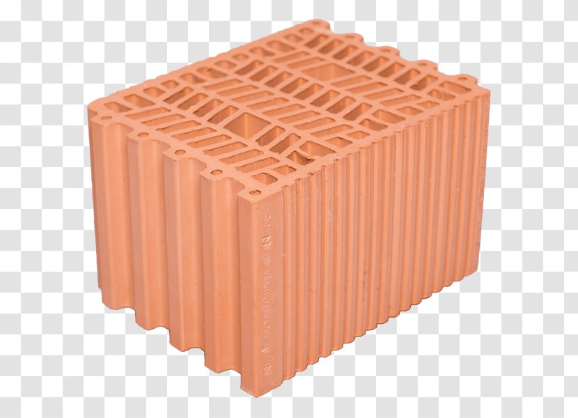Termoarcilla Brick Ceramic Material Clay - Orange Transparent PNG