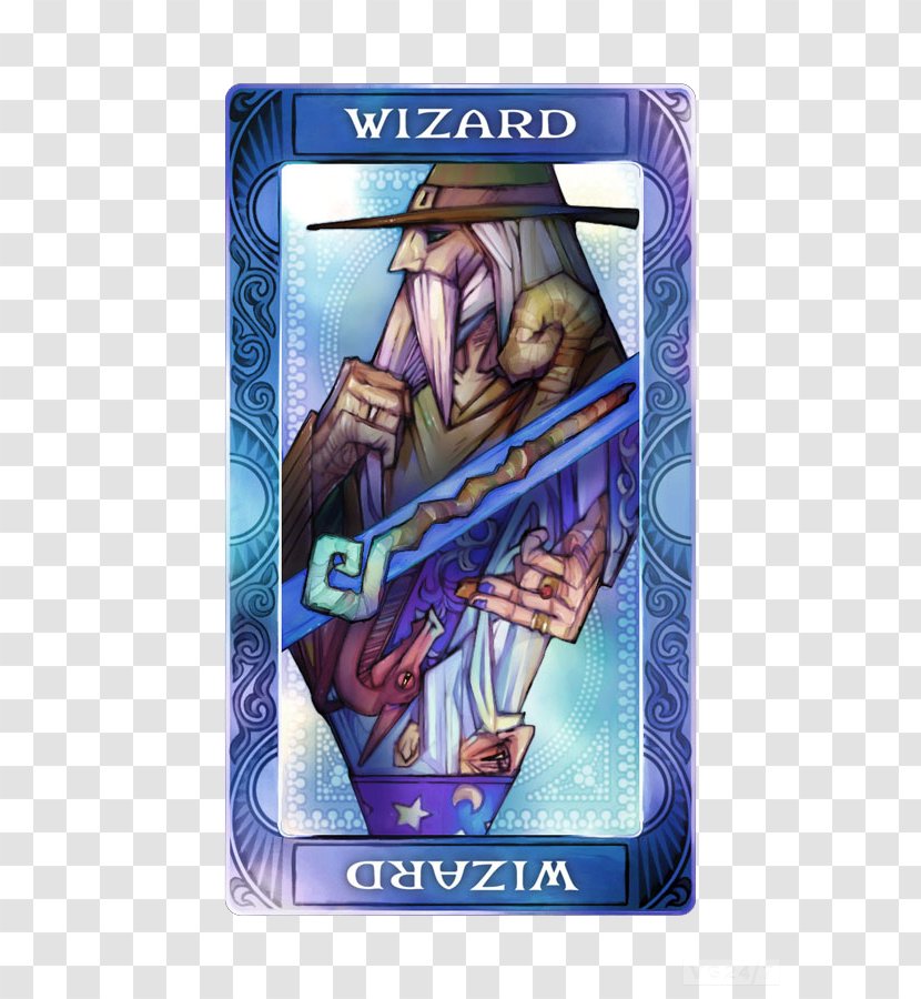 Dragon's Crown Magician Playing Card Game Wizard - Vanillaware Transparent PNG