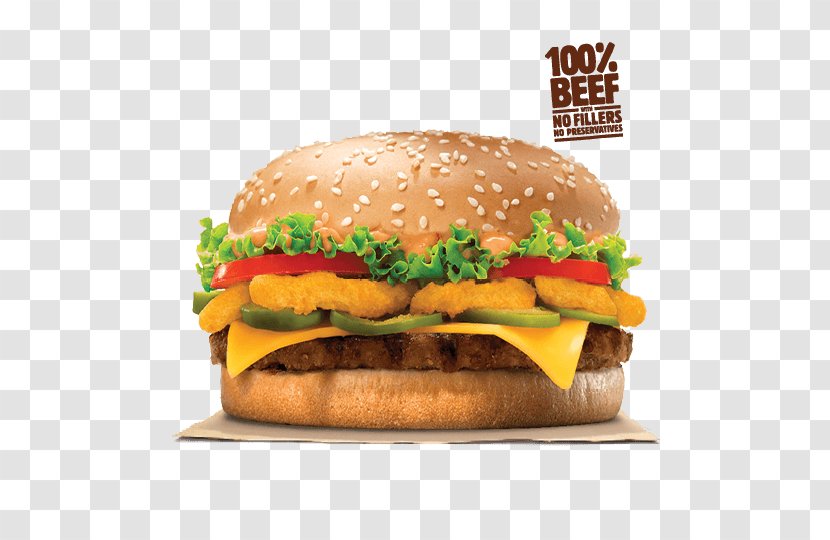 Cheeseburger Whopper Hamburger McDonald's Big Mac Veggie Burger - Fried Food - King Transparent PNG