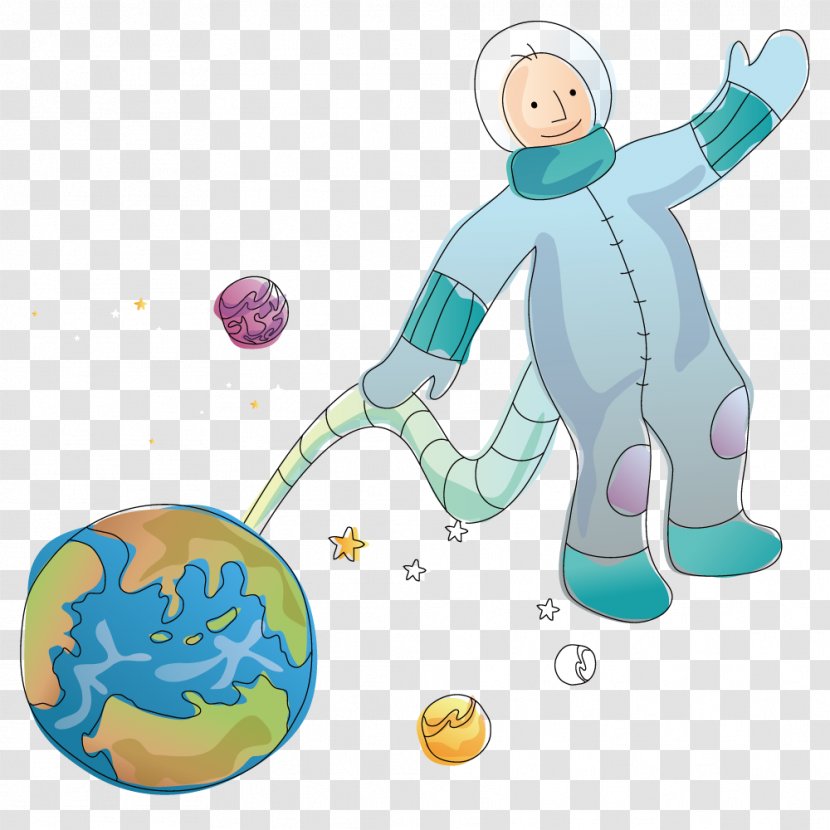 Astronaut Outer Space Sky - Area - Astronauts In Transparent PNG