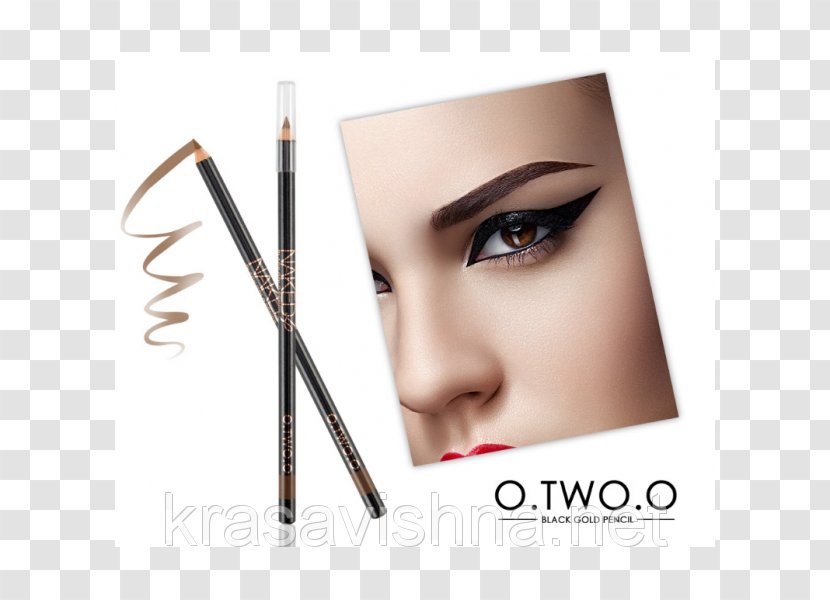 Eye Liner Mascara Shadow Eyebrow Eyelash - Pencil Transparent PNG