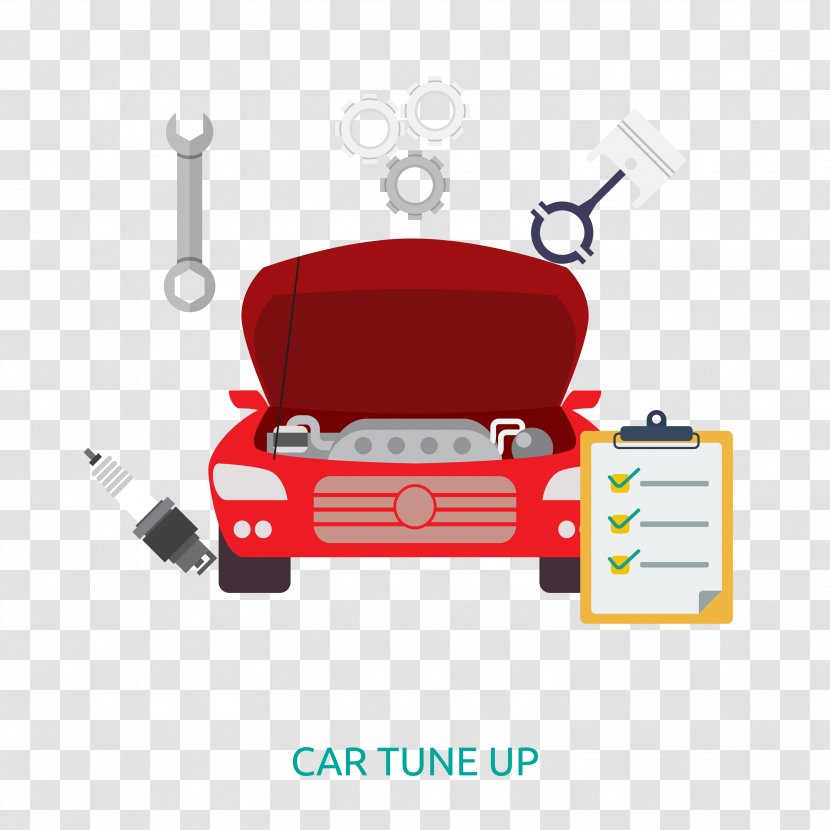 Car Tuning Motor Vehicle Service Automobile Repair Shop Vector Graphics - Auto Mechanic Transparent PNG