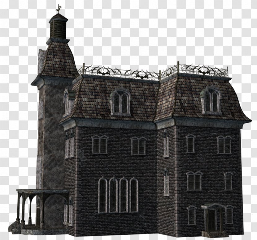 Haunted House DeviantArt YouTube - Architecture Transparent PNG