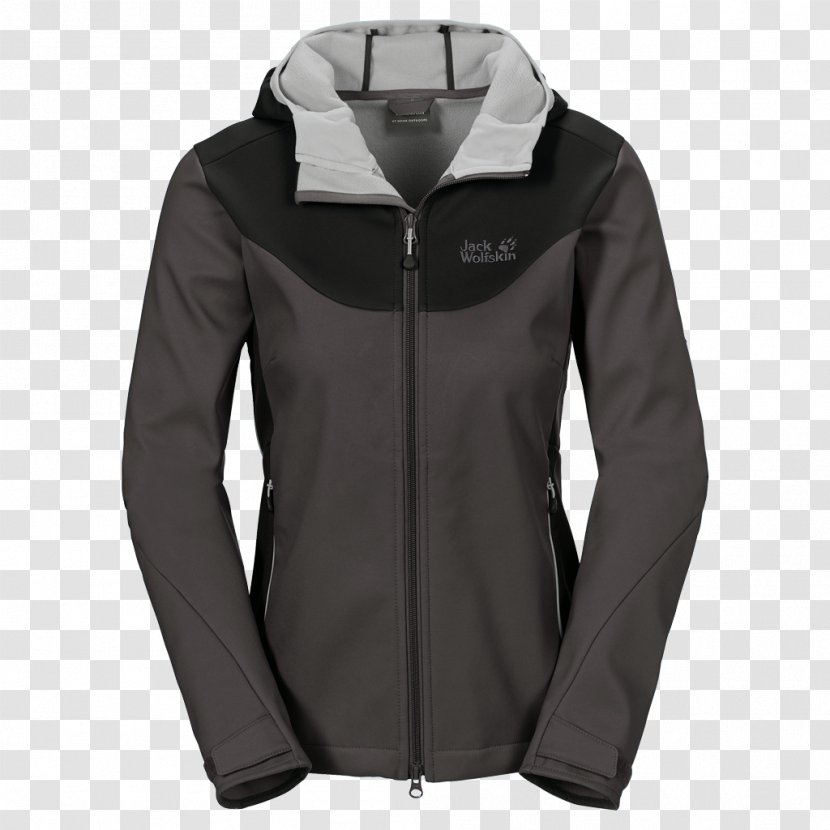 Hoodie Jacket Softshell Clothing - Raincoat - Shell Transparent PNG