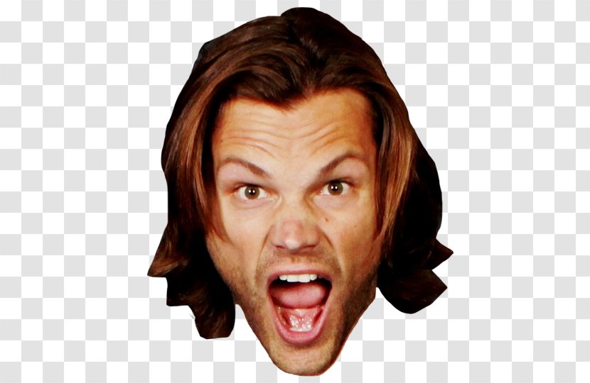 Jared Padalecki Sam Winchester Supernatural Dean Face Transparent PNG