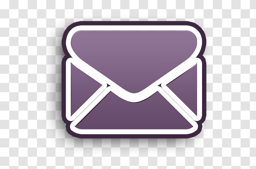 Envelope Icon - Symbol - Logo Purple Transparent PNG