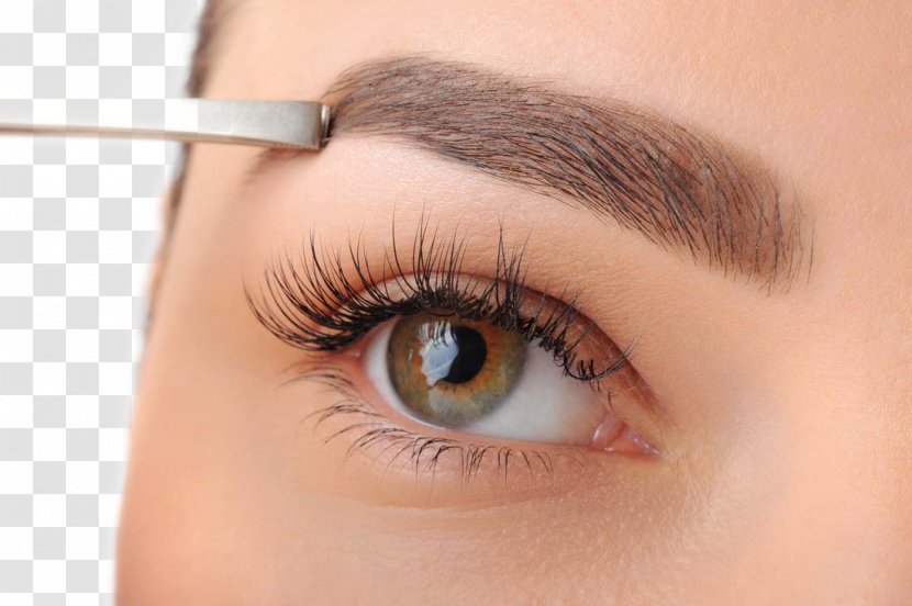 Eyebrow Threading Waxing Flaunt Salon Eyelash - Eye Closeup Transparent PNG