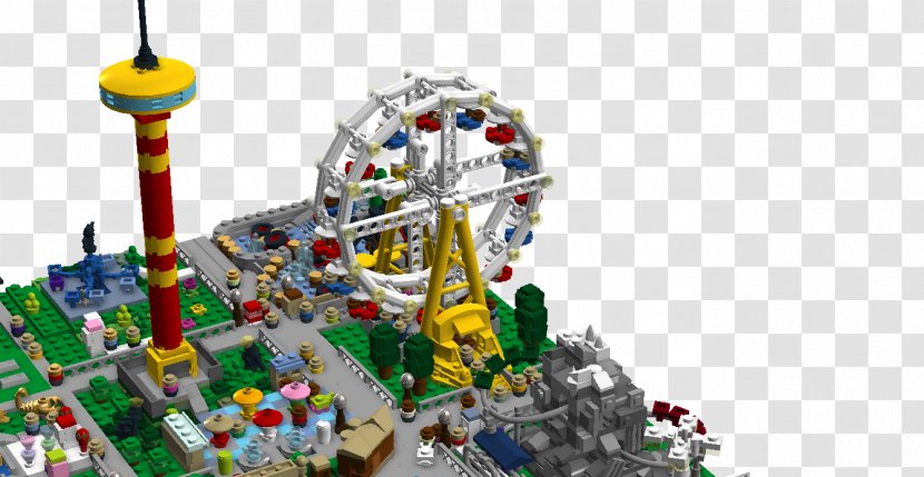 lego 41130 friends amusement park roller coaster