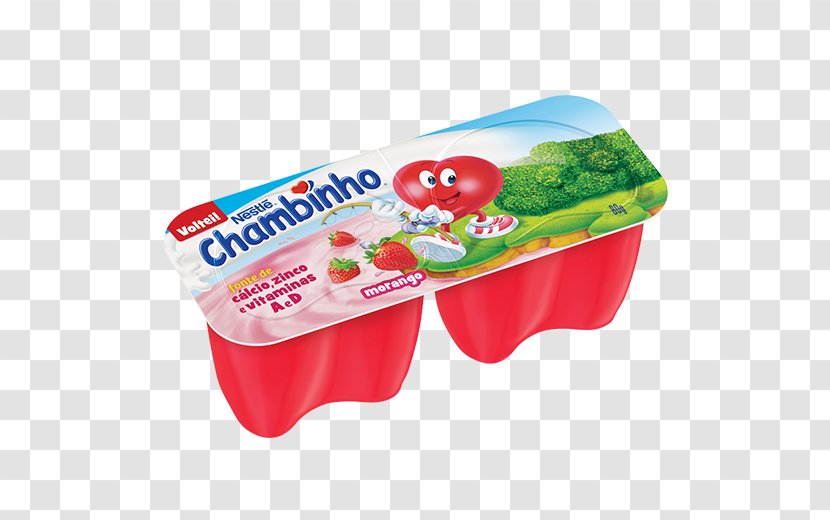 Strawberry Milk Petit Suisse Danoninho Yoghurt - Plastic Transparent PNG