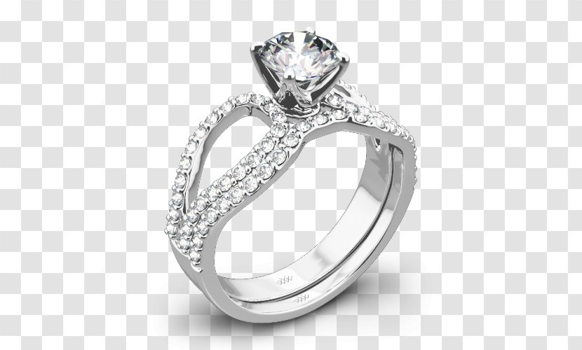 Wedding Ring Engagement Diamond - Flash Vip Transparent PNG