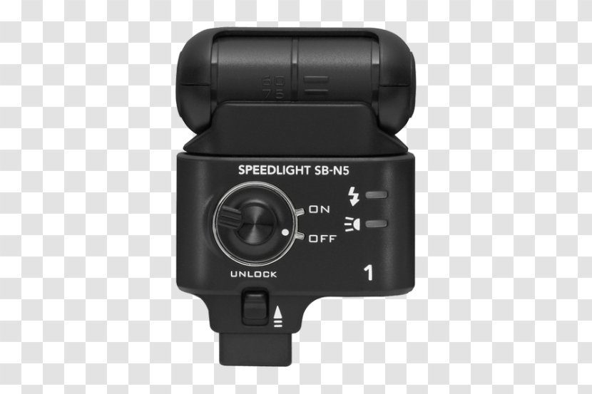 Nikon 1 V1 J1 Df Camera SB N5 - Speed ​​light Transparent PNG