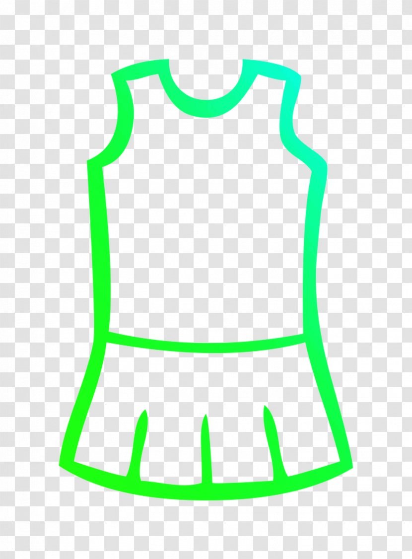 Sleeve Dress Green Clip Art Neck - Sports Uniform Transparent PNG