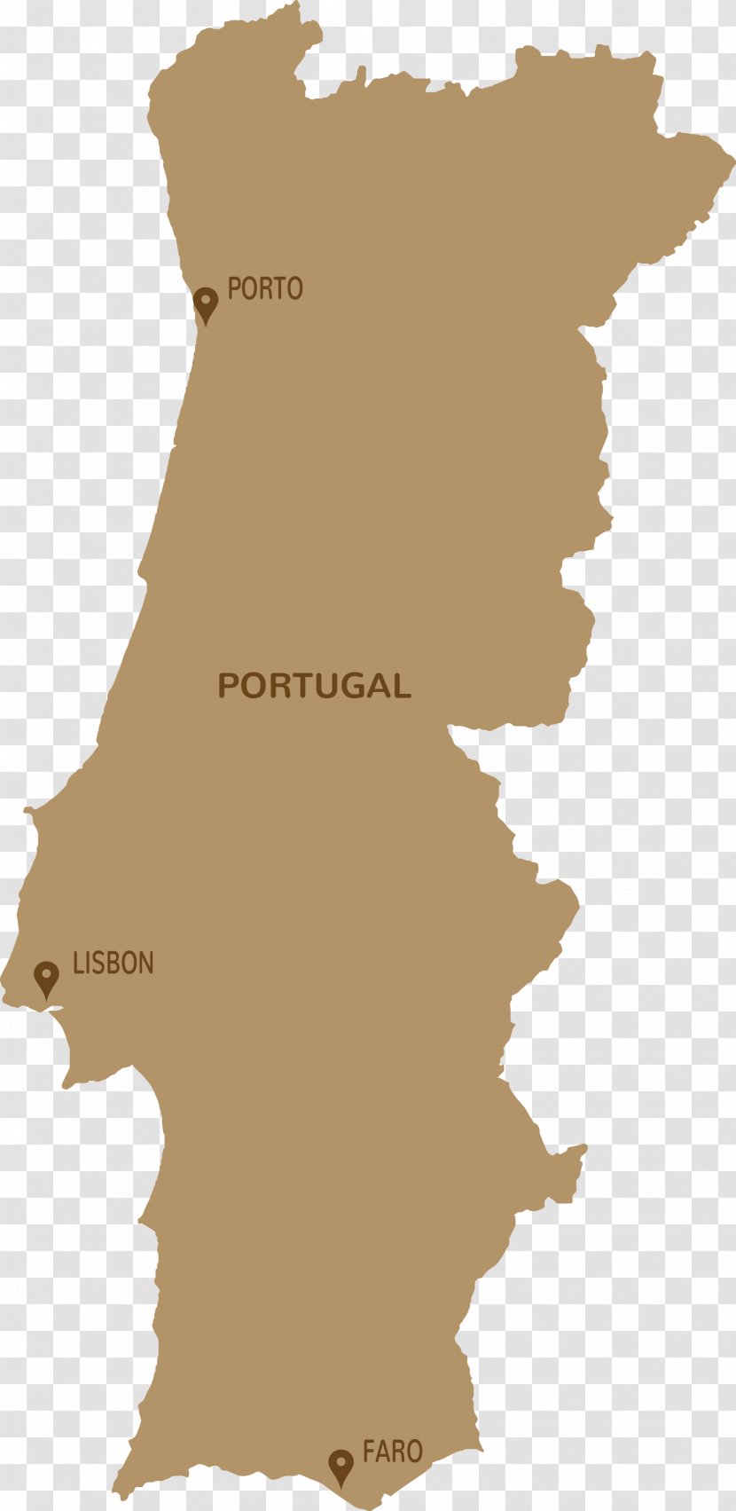 Flag Of Portugal Map Transparent PNG