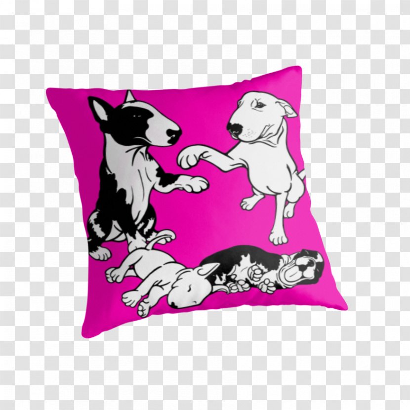 Boston Terrier Throw Pillows Cushion Textile - Pillow Transparent PNG