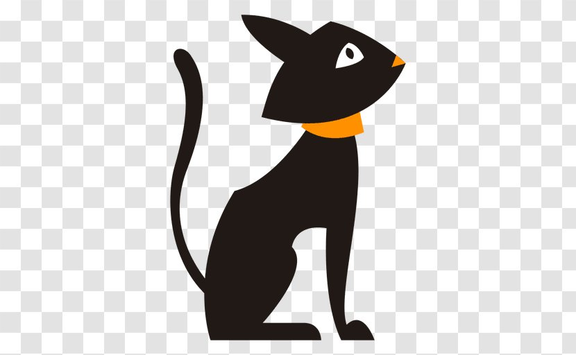 Cat Whiskers Silhouette Drawing Clip Art - Mammal Transparent PNG