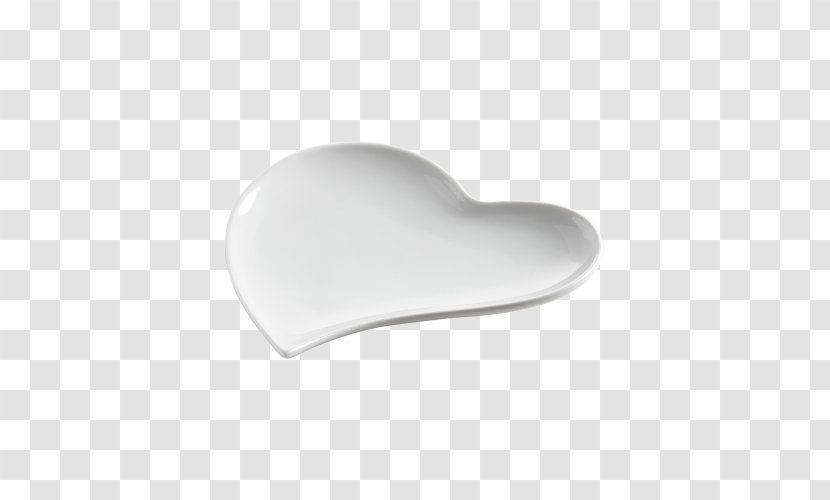 Tableware Plate Porcelain Heart - Dessert - Table Transparent PNG