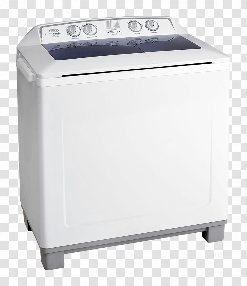 Washing Machines Defy DTT165 Baths Laundry - Lint - Machine Appliances Transparent PNG
